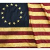 Anley Vintage Style Tea Stained Betsy Ross Flag 3x5 Ft