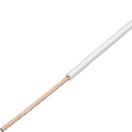Furukura Dia Cable Vinyl Insulated Wire IV 5.5 SQ White 10M Roll