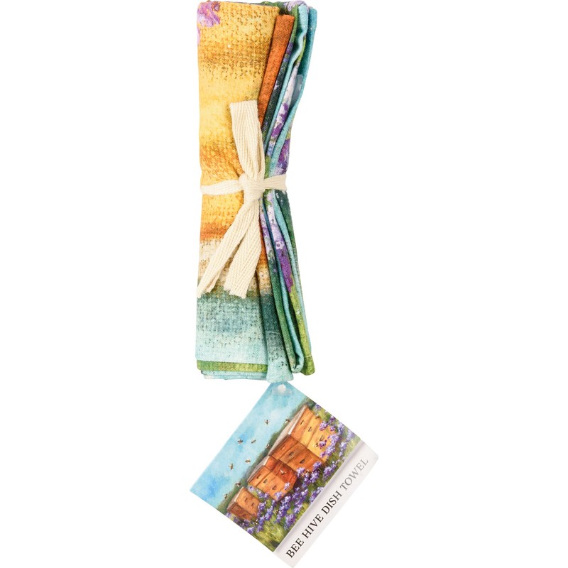 Primitives by Kathy Bee Hives Kitchen Towel