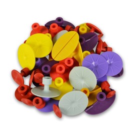 Dent Magic A-108 Pestañas de pegamento PDR de 45 piezas, juego combinado de reparación de abolladuras sin pintura