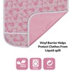 Personal Touch Ladies Adult Bib with Crumb Catcher Velcro Closure