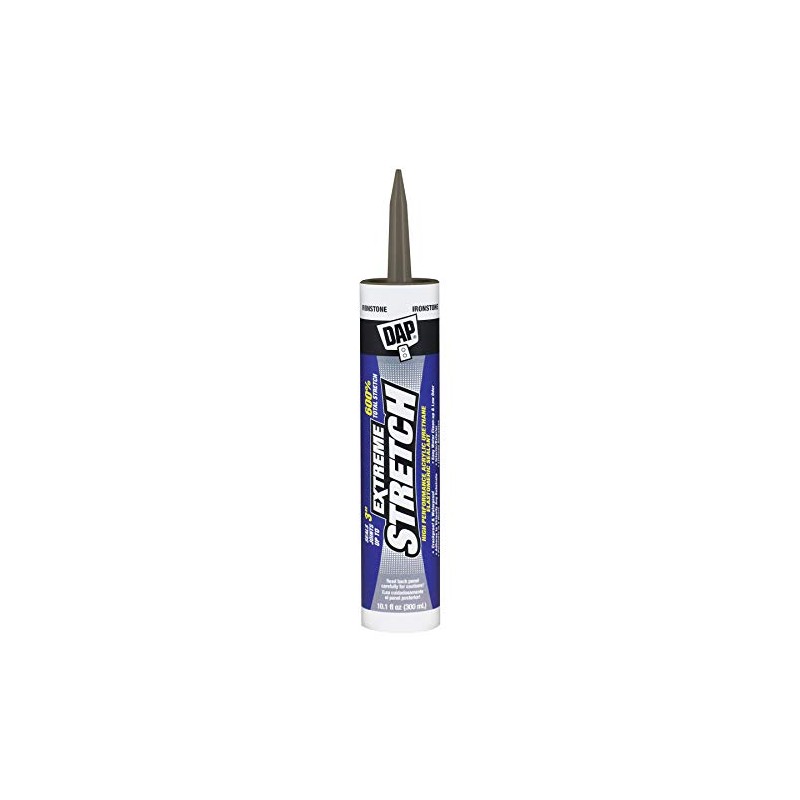 DAP Extreme Stretch Acrylic Urethane Premium Elastomeric Sealant, Iron Stone,