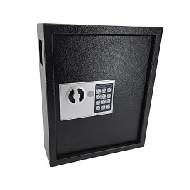 FixtureDisplays 40 Keys Cabinet Digital Lock Electronic Key Safe Keyless Storage Box for Keys