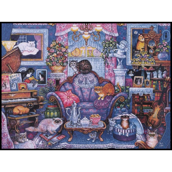 Leanin' Tree Greeting Card - Cat Kitten - Bill Bell