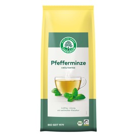 Lebensbaum Peppermint Tea Organic Herbal Tea with Strong Fresh Flavour Loose 60g