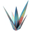 Tequila Sculpture Iron Plant Decor Metallic Luster Home Decoration for