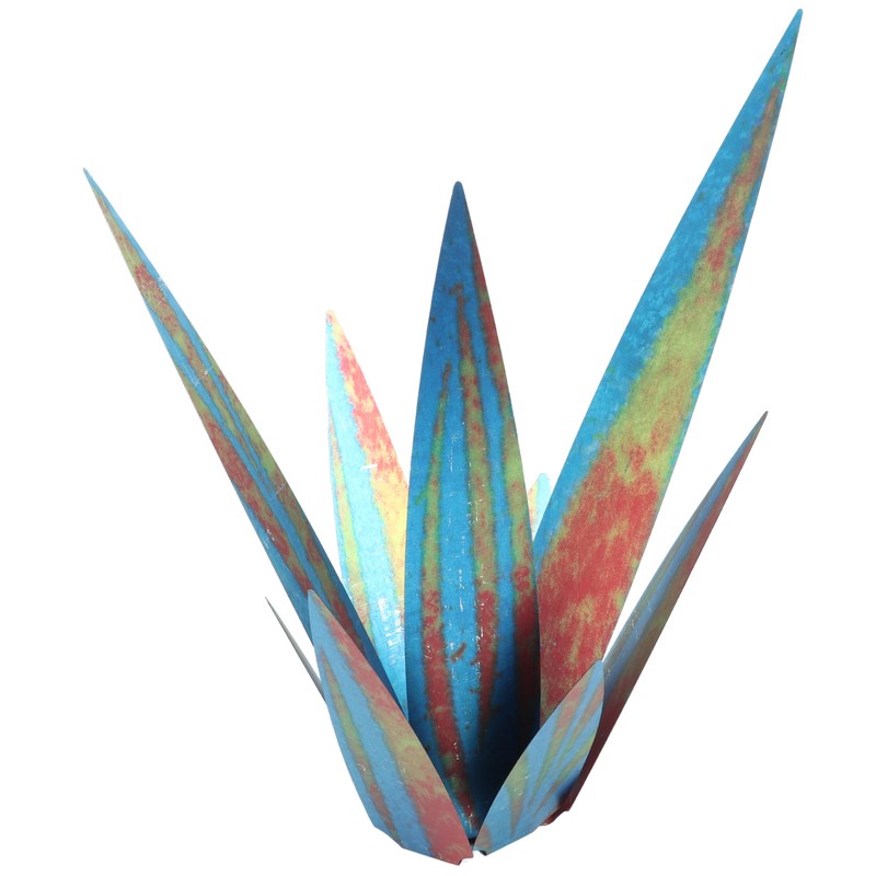 Tequila Sculpture Iron Plant Decor Metallic Luster Home Decoration for