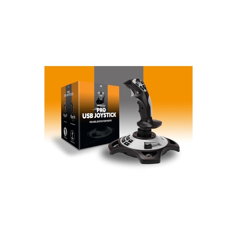 Maxx Tech MXT-JOY-PC accessoire de jeux vidéo Noir, Gris clair