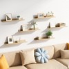 upsimples Floating Shelves for Wall, 23.6 Inch Shelves for Decor