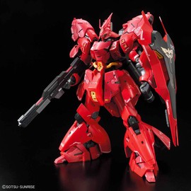Bandai Hobby RG 1/144 #29 Sazabi "Char's Counterattack" , Red, 0.5 Liters