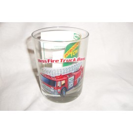 Hess 1996 Classic Truck Series Glass 1986 Hess Firetruck Bank Exclusive