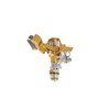 Chapin 4993: Heavy Duty Brass Head Tripod Impact Lawn Sprinkler,