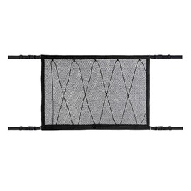 Adjustable Double Layer Mesh Car Ceiling Cargo Net Pocket, 35.4x25.6in - Prevent Car Mess and Ensure Driving Safety