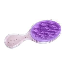 TOVINANNA 1pcs Cartoon Hair Detangling Brush for Boys and Girls Gentle Scalp Massage Comb for Boy Girl Travel-friendly Design Oval Shape Fun Characters for Curly and Long Hair