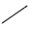 sourcing map Leather Edge Burnisher Tool 150mm Black Ebony Wood