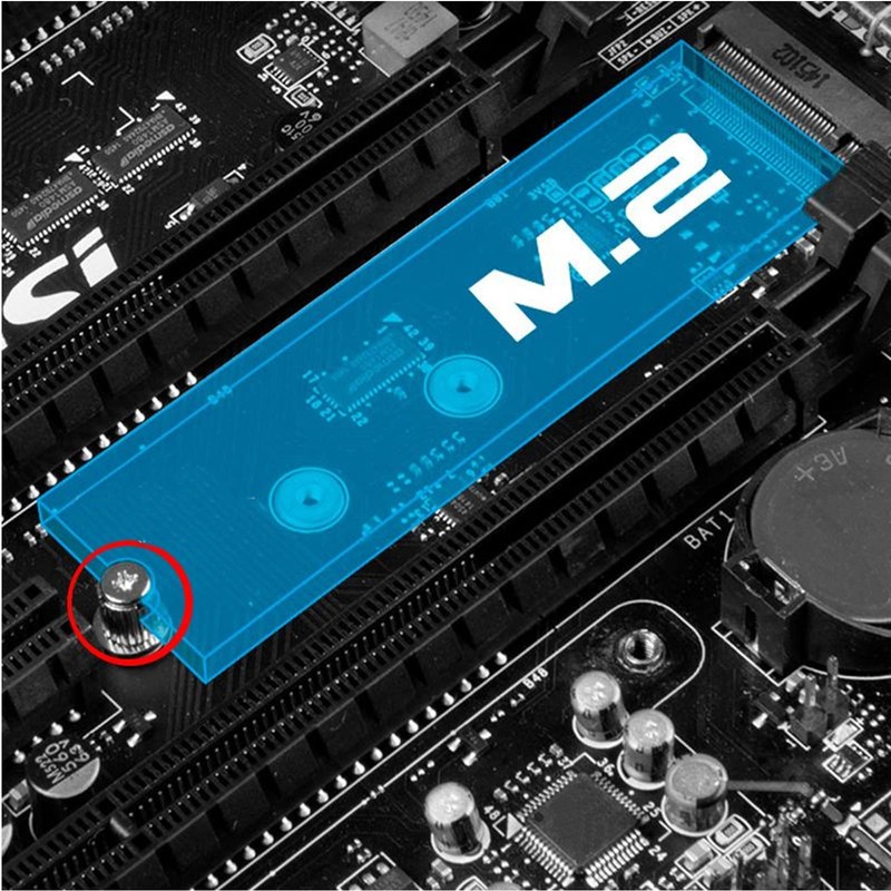 VGOL M.2 SSD NVMe Screws Mounting Kit PC Motherboard Screw