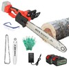 iMounTEK Electric Cordless Chainsaw 16Inch Powerful Chain saw With 2Pcs