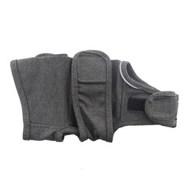 QIYADIN Dog Anxiety Relief Shirt, Adjustable Anxiety Coat Jacket for Fireworks, Thunderstorm, Travel, Separation, Calming Vest Wrap for Small Medium Large Dogs (XL)