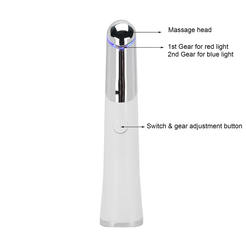 42±5℃ Hot Compress Eye Massager Red Blue Light Anion Eye