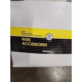 General Marine 05440 EC05-440 Nylon Cable Clamp Assortment 26 Piece Packs