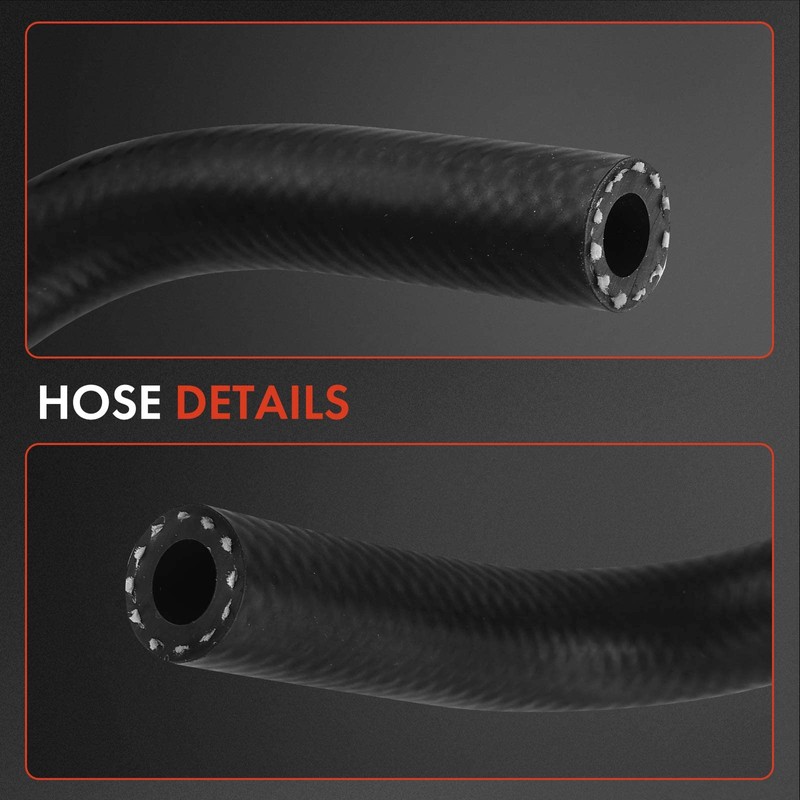 A-Premium Automatic Transmission Oil Cooler Line Hose Assembly Compatible with