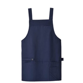 Nursley Women's Short Length 6 Pocket Apron LL-3L Navy 816104A