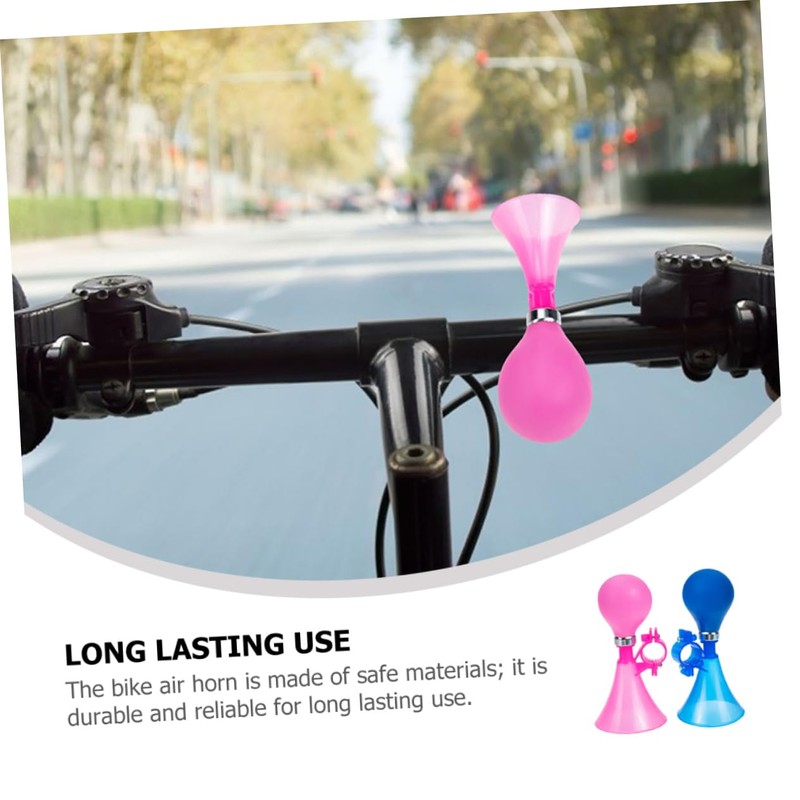 BESPORTBLE Versatile Bike Horn Manual Air Horn Decorative Small for