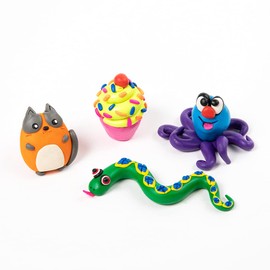 Sculpey Non-Dry Resuable, non drying clay; 20 assorted colors, 13 oz of clay, variety pack. Great for claymation and general modeling. Ages 4 and up