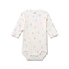 Sanetta Baby Girl Bodysuit, White Pebble