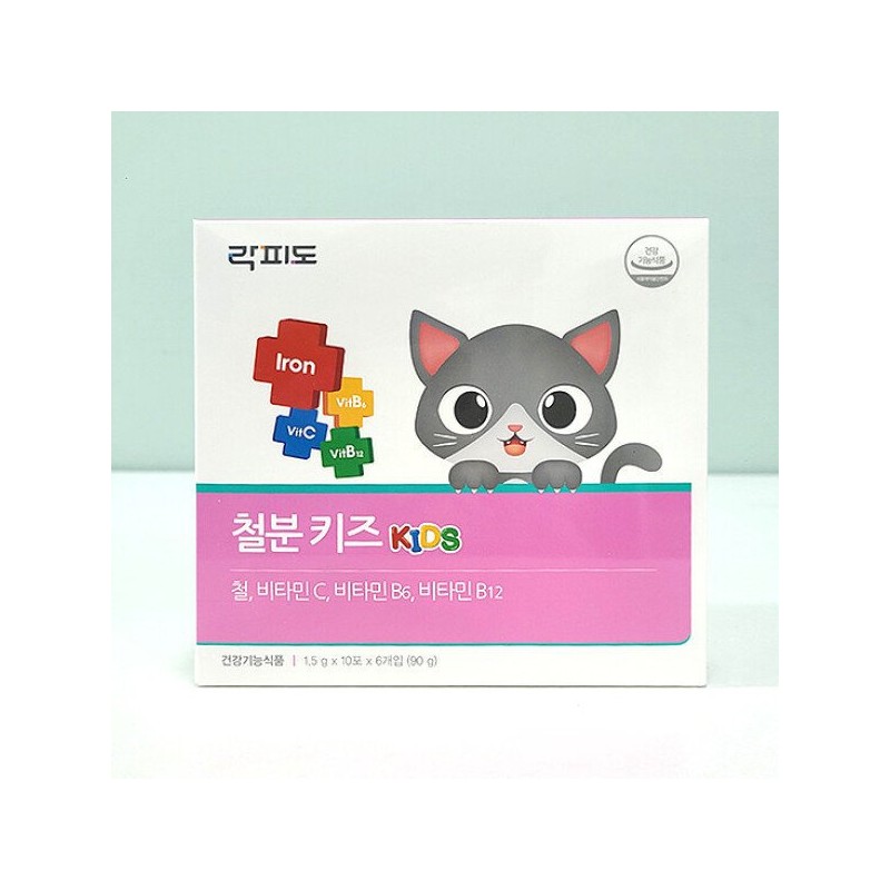 Lactifido 락피도 철분 키즈 1.5g x 60포 Lactifido Iron Kids