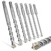 7-Piece Masonry Drill Bit Set: Concrete Drill Bit Alloy Steel