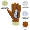 SKYDEER Winter Gloves with Full Premium Genuine Deerskin Suede Leather