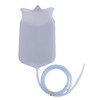 2L Silicone Home Enema Bag Kit with Flexible Hose for