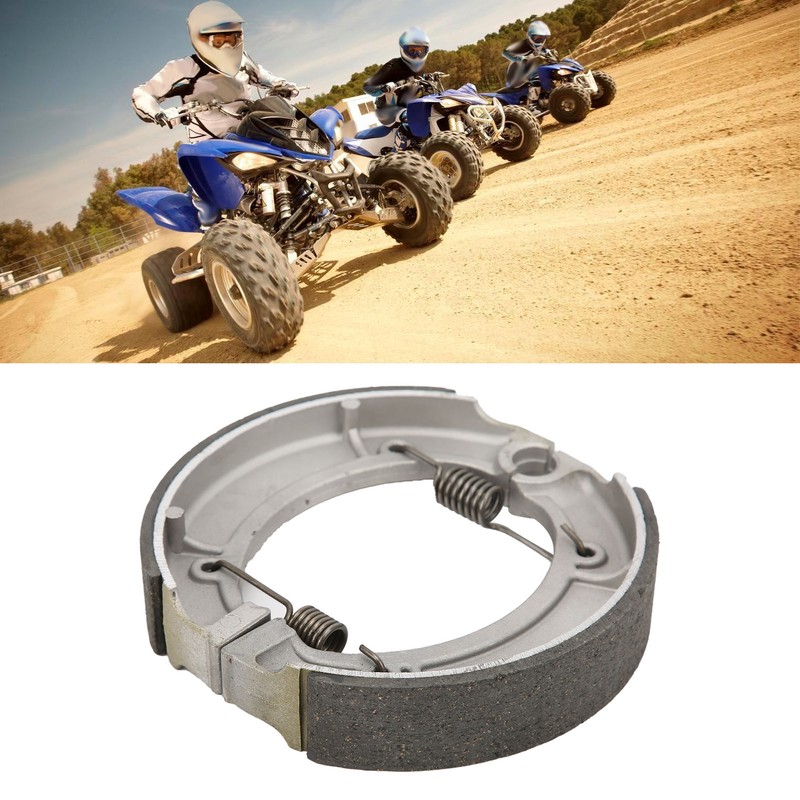 Rear Brake Shoe Semimetal Replacement for Yamaha Kodiak 400 YFM400