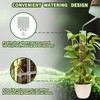 HYYZ 2PCS 18.7-Inch D-Shaped Self-Watering Moss Pole - Plastic Monstera