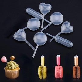 Pack of 150 4 ml Cupcake Pipettes, Plastic Transfer Pipettes, Dessert Pipettes for Dessert, Cupcakes, Strawberries