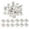 PATIKIL 30pcs T-Nuts M5 8mm T-Slot Nuts Carbon Steel Hammer