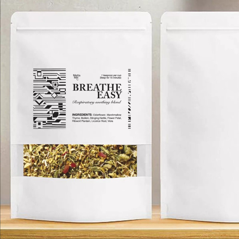 mettamix Lung Support Bronchitis Relief Respiratory Wellness Loose Leaf HERBAL