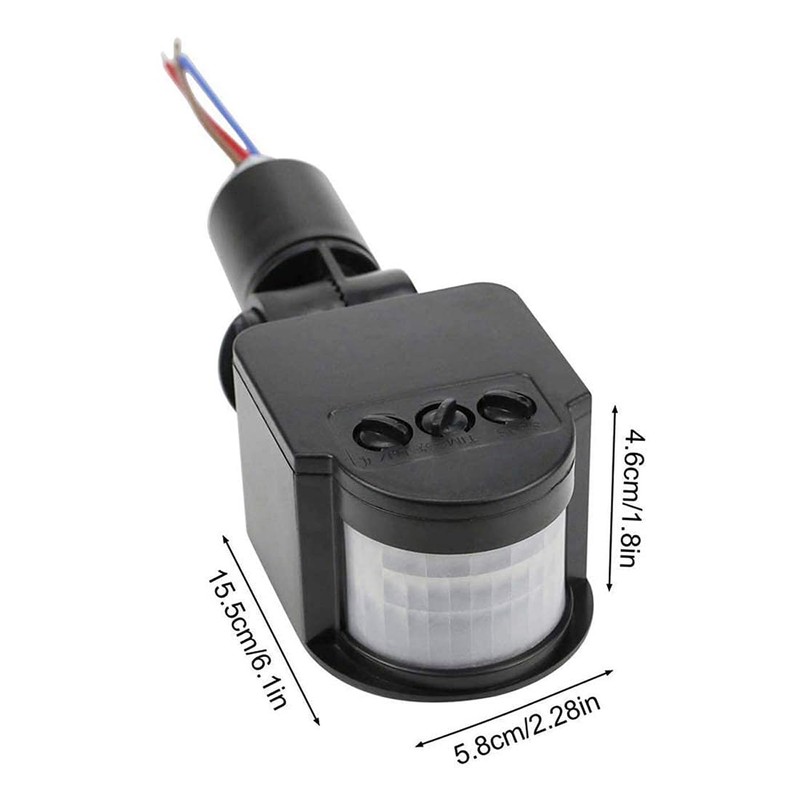 Outdoor PIR DC 12V Automatic Infrared PIR Motion Sensor Switch