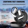 Open Bluetooth Headphones, Ear Hook LED Colour Screen Headphones, Active