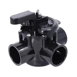 Poolzilla 1.5'' 3 Way Pool Diverter Valve - 1.5'' to 2'' Universal Valve - Compatible with Pentair 263037
