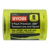 Ryobi One PLUS+ AC80RL3 OEM .080 Inch Twisted Line and
