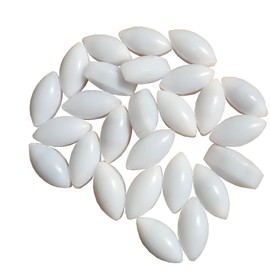 Varillas magnéticas para agitar mezclador PTFE (5 x 10 mm, forma de oliva, 10 unidades)