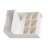 Desktop Storage Box Multi Compartments Pencil Sundry Holder with Drawer