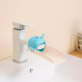 Faucet Extender for Kitchen Bathub Sink Universal Sink Handler Extender Fun and Safe Hand-Washing with Sink Faucet Extender for Toddlers and Babies(Blue)