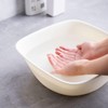 Square Washing Up Bowl, Plastic Wash Basin Small Wash Basins