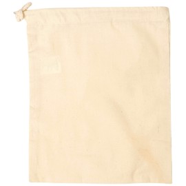 Westford Mill Unisex's WM115NATUS Wm115 Cotton Stuff Bag-Natural Small