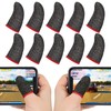 Finger Sack Games, 10 Pieces, High Sensitivity, Silver Fiber, Anti-Sweat