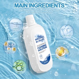 homeazy 2L Hard Floor Cleaning Solution for Tineco iFLOOR Series - FLOOR ONE S3 S5 S6 S7 Series, Deep Cleaner for Floors, Child and Pet Friendly, Cleaner Refill for All Wet Dry Vacuum Mop(33.8 OZ*2)