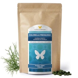 Flgelschwinger 1kg Chlorella Presslinge, 4000 Tabletten 'a 250mg, 100% natrlich, rckstandskontrolliert, Rohkostqualit?t, ohne Zus?tze (1000g)